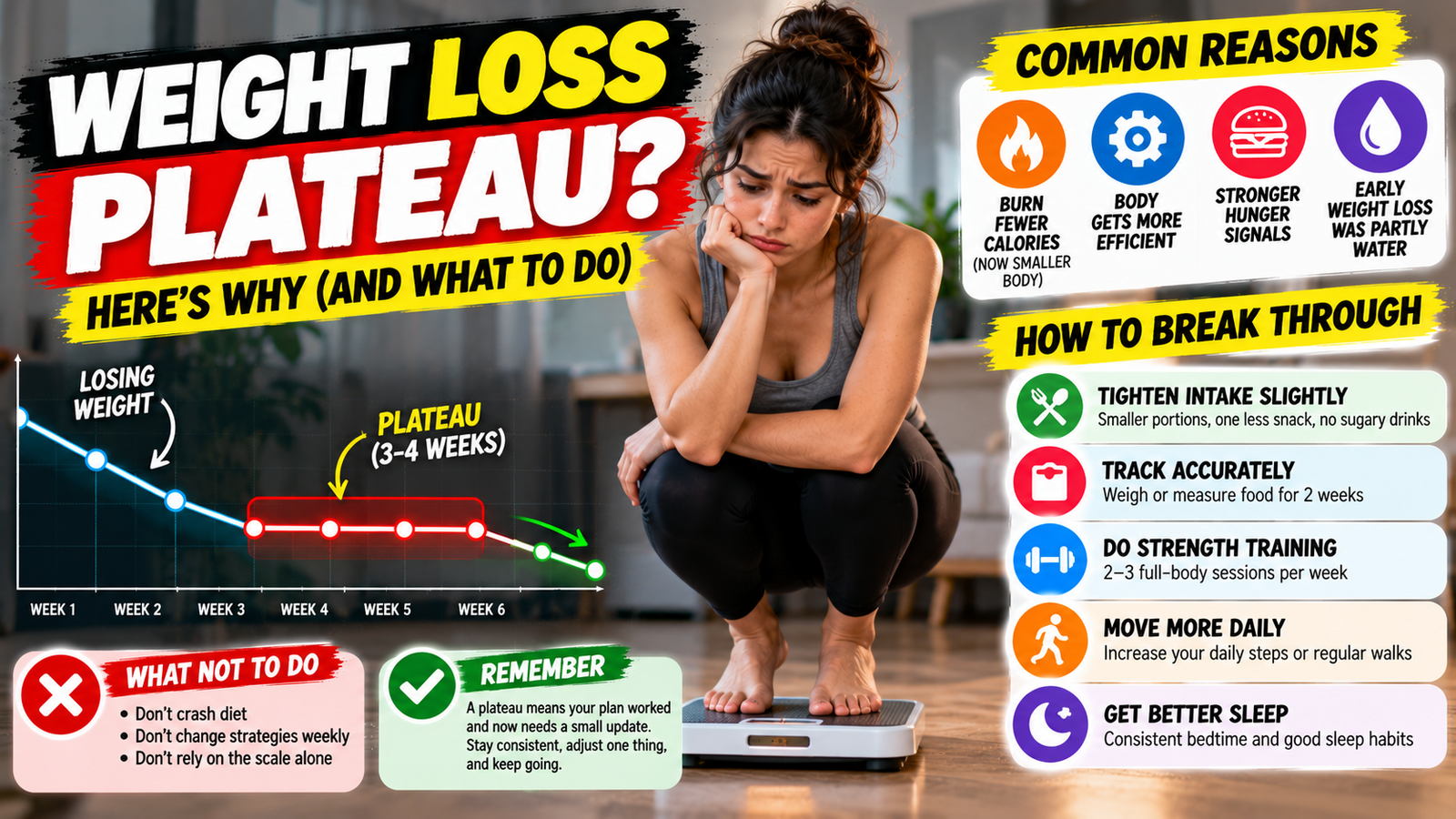 Why You Hit a Weight Loss Plateau (and How to Break Through)