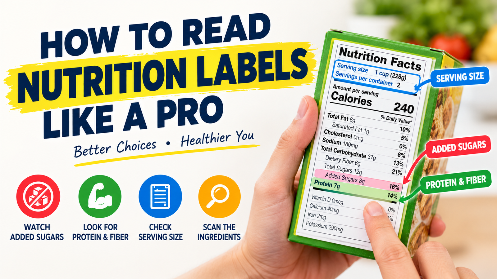 Reading Nutrition Labels: What Actually Matters